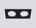 Светильник встраиваемый поворотный точечный TN51920/2 BK черный GX53 max 12W 220*115*23