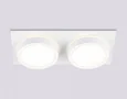Светильник встраиваемый TN52423/2 WH/FR белый/белый матовый GX53 max 12W 210*105*45