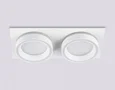 Светильник встраиваемый TN52423/2 WH/FR белый/белый матовый GX53 max 12W 210*105*45