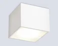 Накладной светильник со сменной лампой GX53 TN6530 WH белый IP44 GX53 100*100*80
