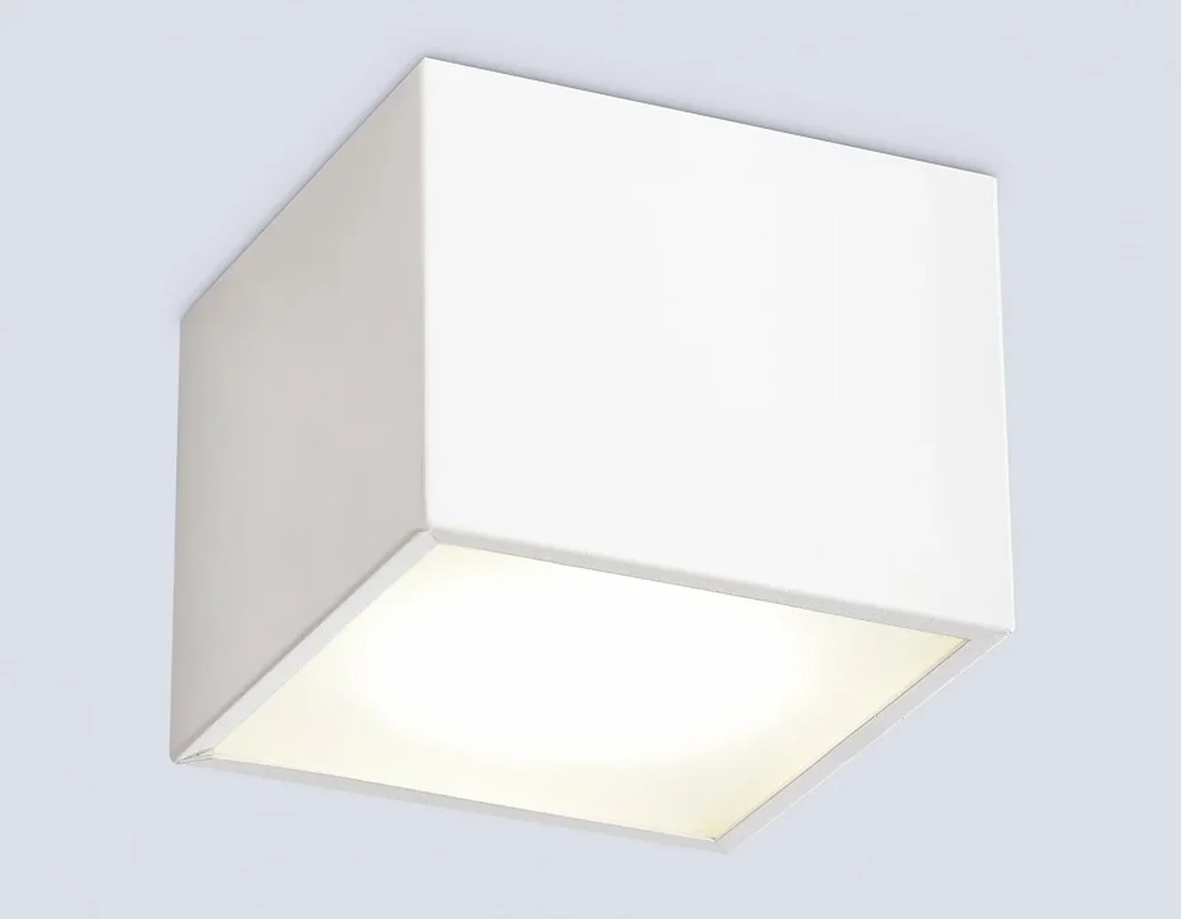 Накладной светильник со сменной лампой GX53 TN6530 WH белый IP44 GX53 100*100*80