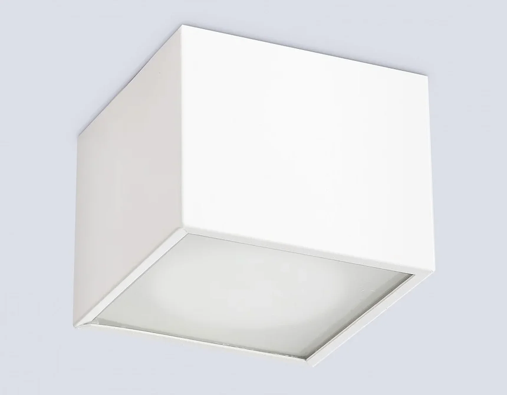 Накладной светильник со сменной лампой GX53 TN6530 WH белый IP44 GX53 100*100*80
