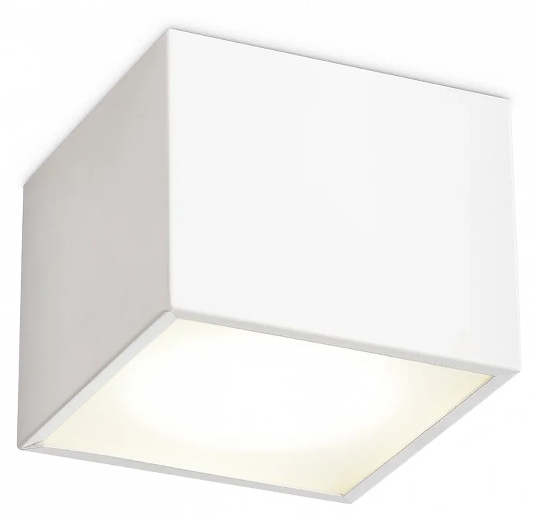Накладной светильник со сменной лампой GX53 TN6530 WH белый IP44 GX53 100*100*80