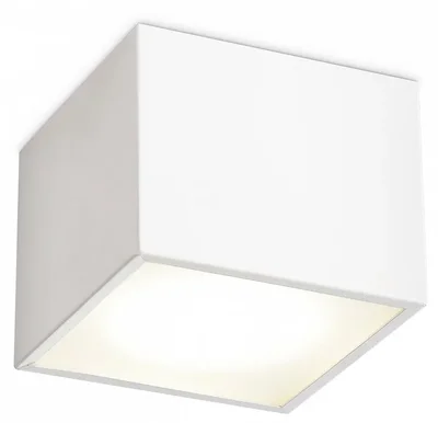 Накладной светильник со сменной лампой GX53 TN6530 WH белый IP44 GX53 100*100*80