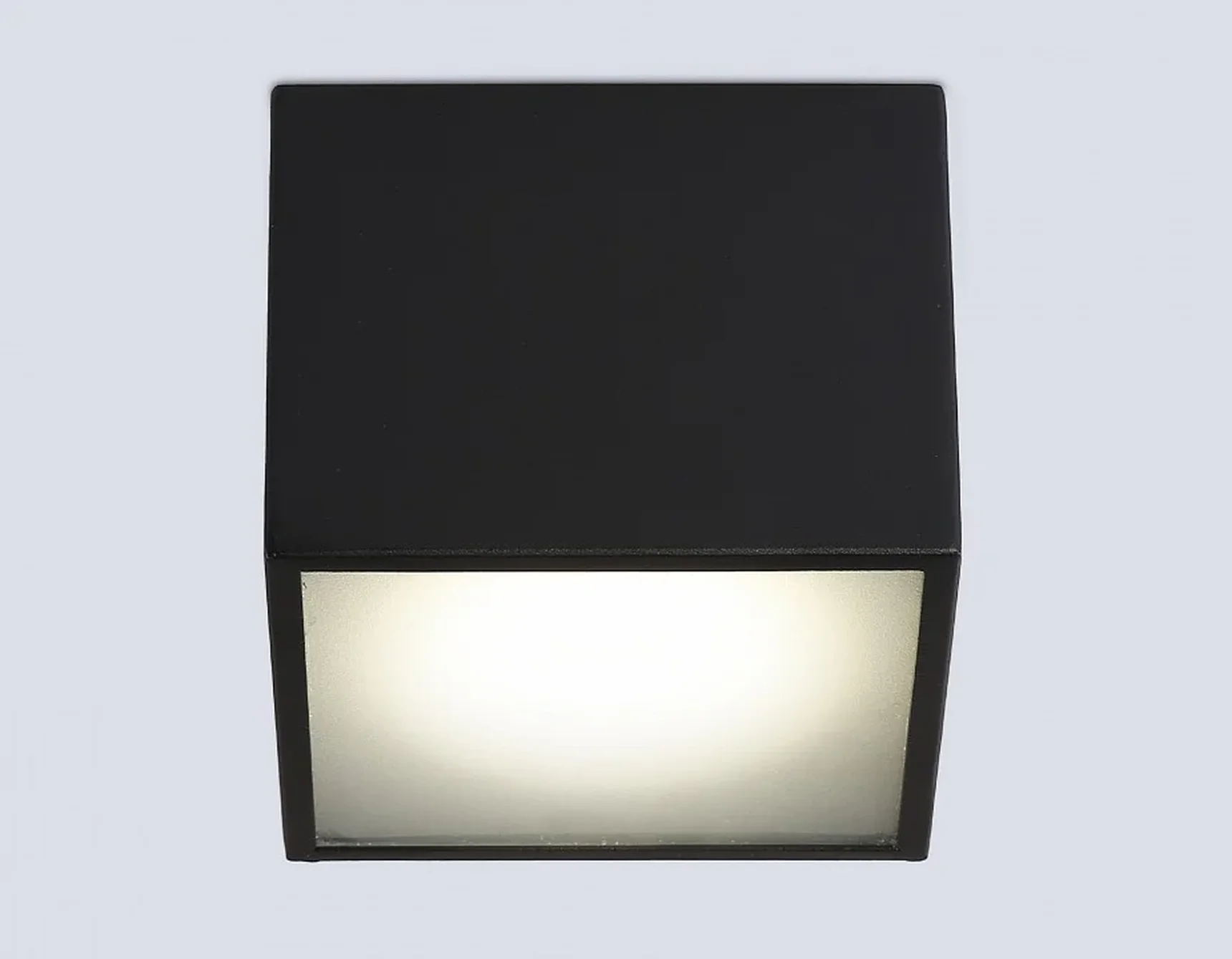 Накладной светильник со сменной лампой GX53 TN6532 BK черный IP44 GX53 100*100*80