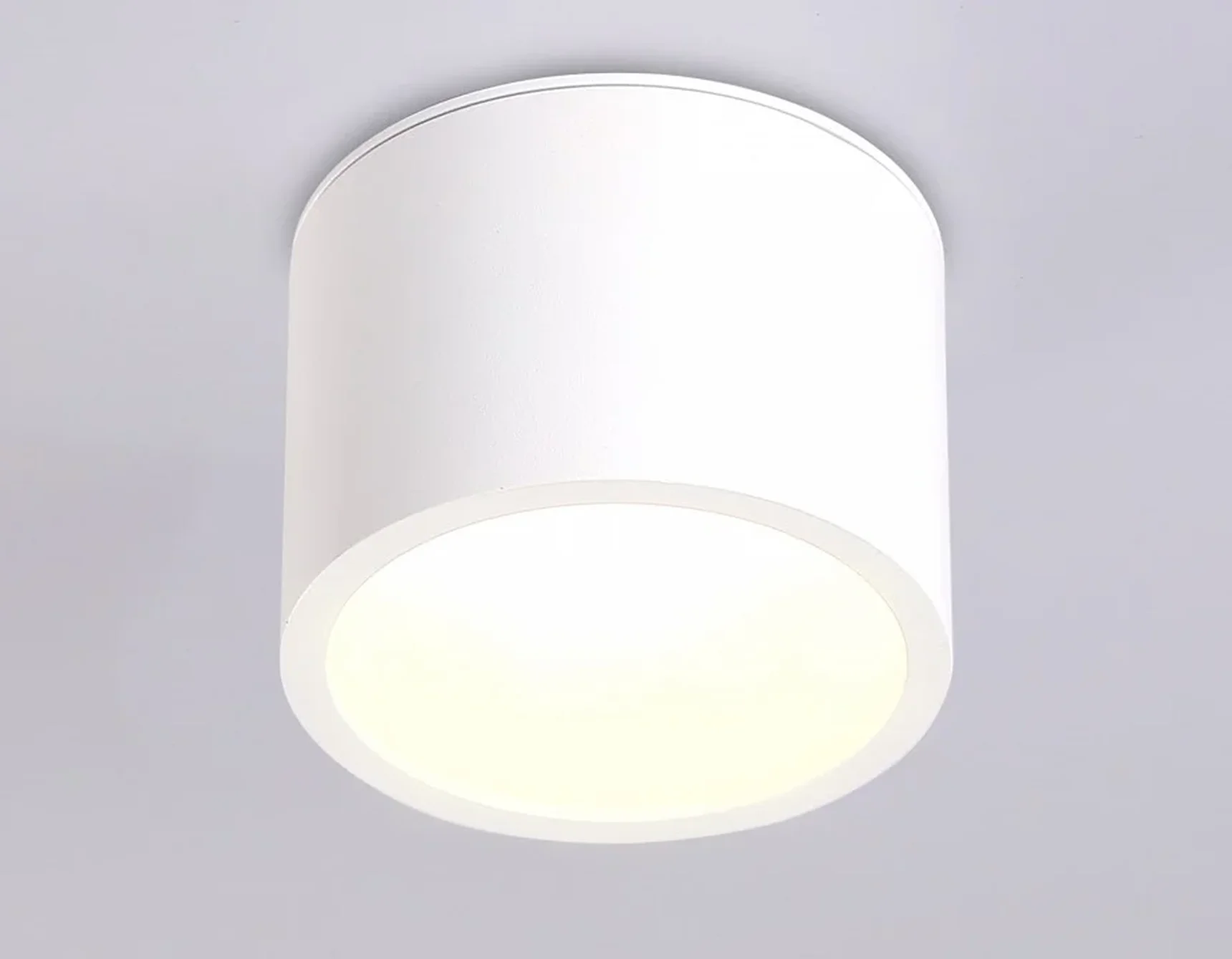 Светильник накладной TN6550 WH белый IP44 GX53 max 15W D82*60