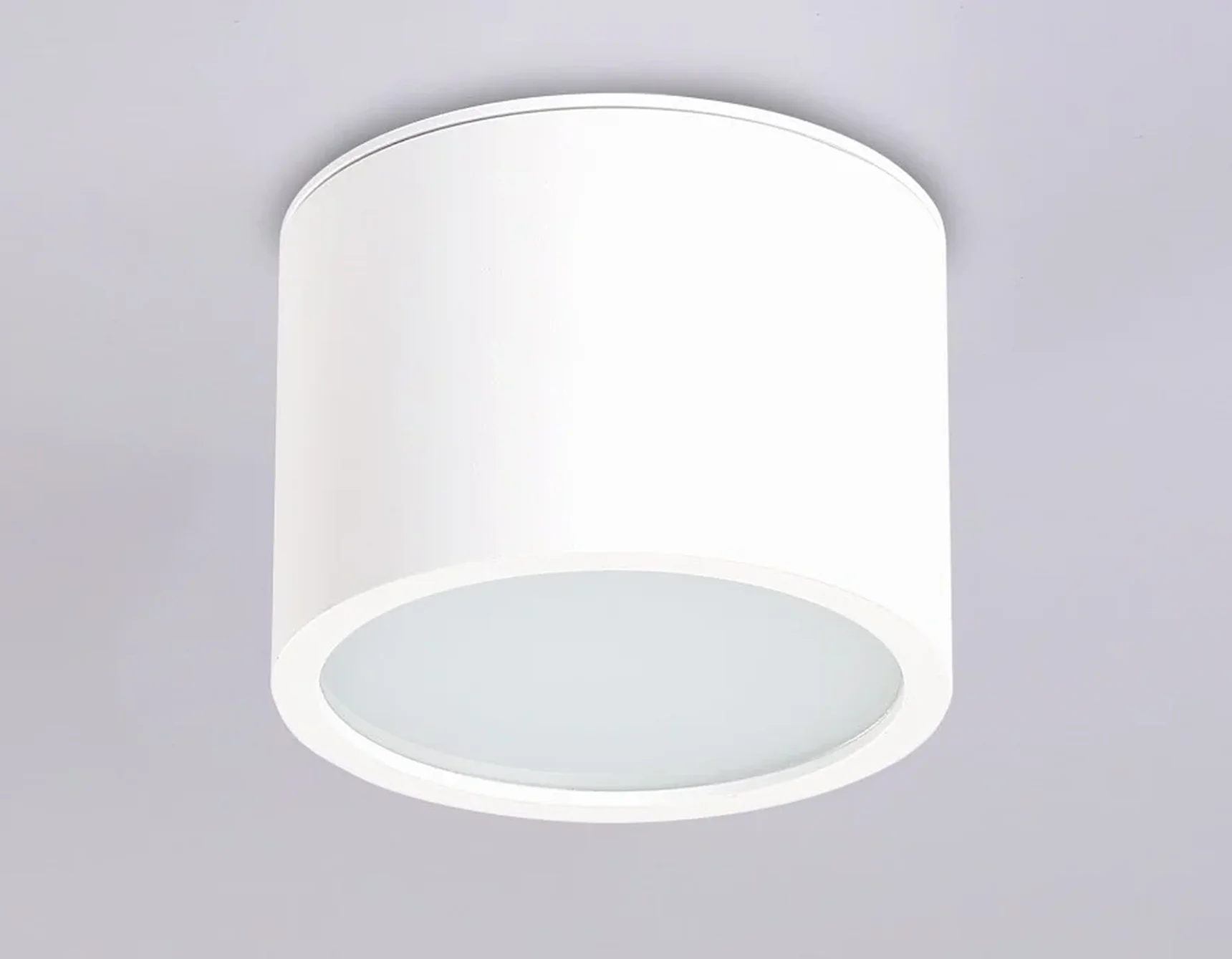 Светильник накладной TN6550 WH белый IP44 GX53 max 15W D82*60