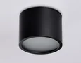 Светильник накладной TN6551 BK черный IP44 GX53 max 15W D82*60