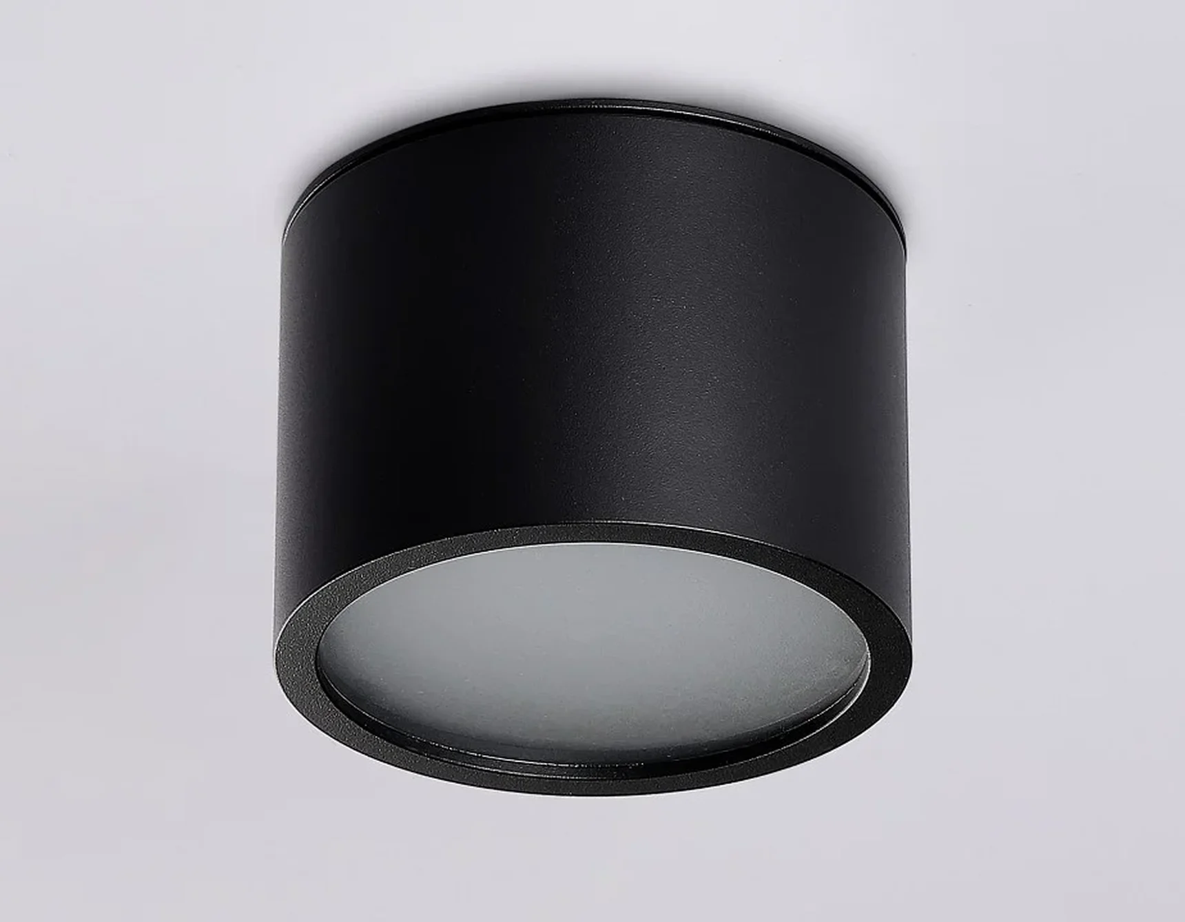 Светильник накладной TN6551 BK черный IP44 GX53 max 15W D82*60