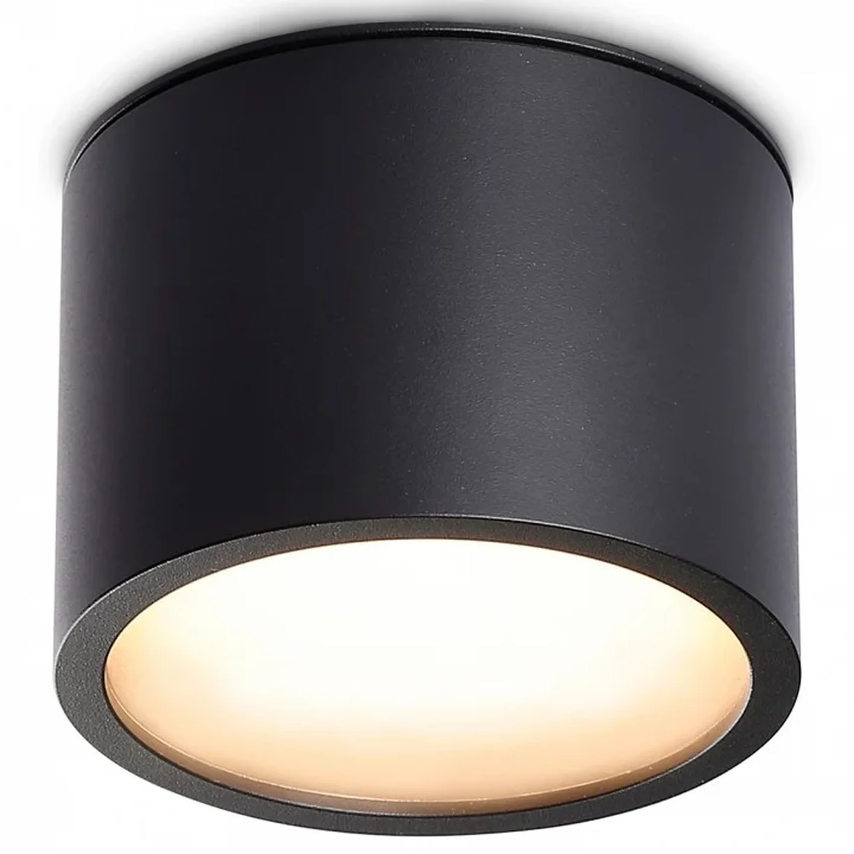 Светильник накладной TN6551 BK черный IP44 GX53 max 15W D82*60