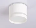 Светильник накладной TN6571 WH белый IP44 GX53 max 15W D82*65