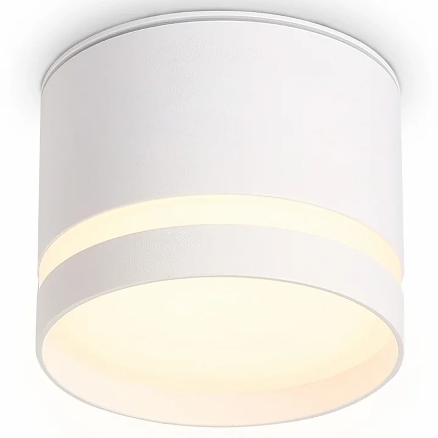 Светильник накладной TN6571 WH белый IP44 GX53 max 15W D82*65