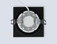 Светильник встраиваемый TN6609 BK черный IP44 GX53 max 15W 110*110*23