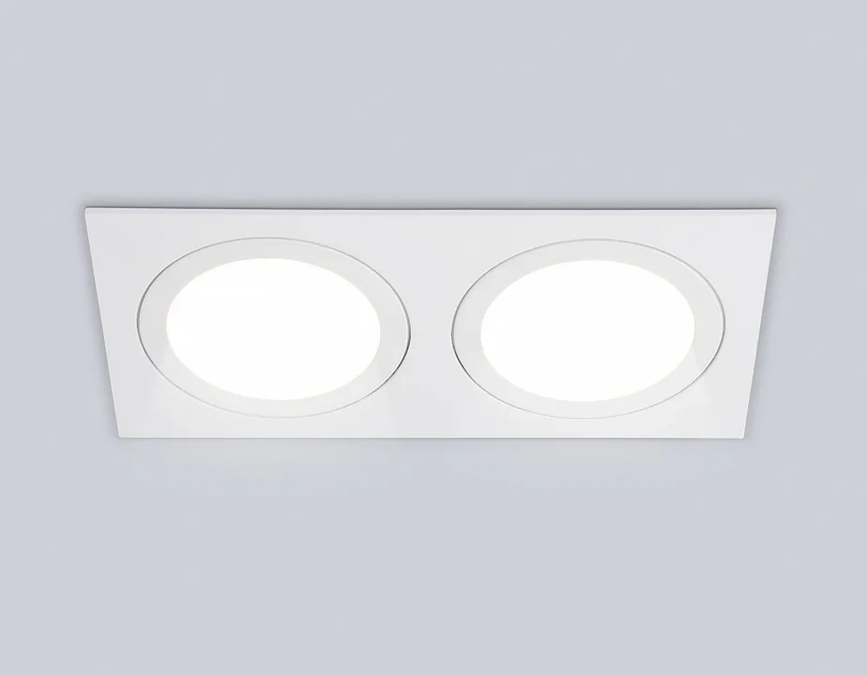 Светильник встраиваемый TN6612/2 WH белый IP44 GX53/2 max 15W 215*110*24