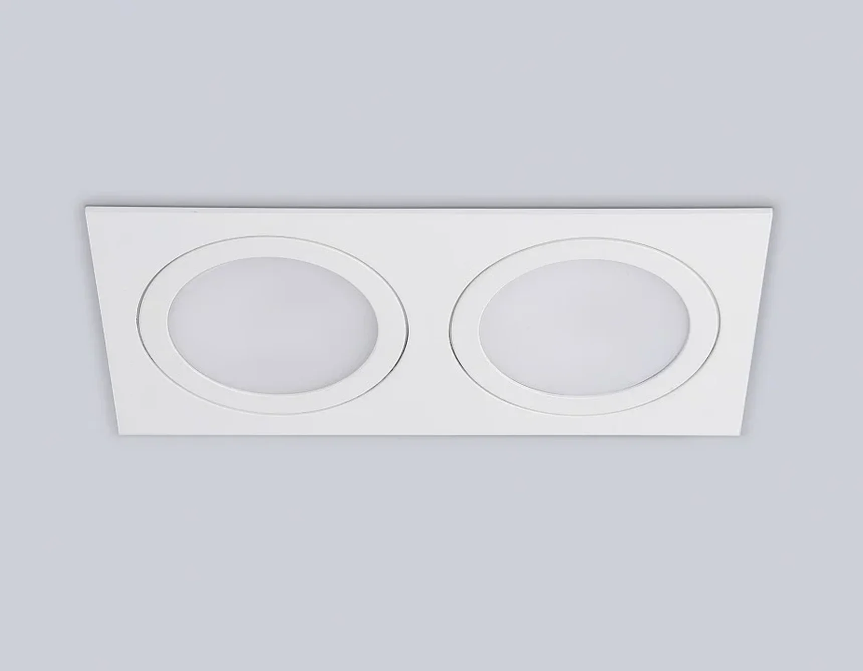 Светильник встраиваемый TN6612/2 WH белый IP44 GX53/2 max 15W 215*110*24