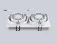 Светильник встраиваемый TN6612/2 WH белый IP44 GX53/2 max 15W 215*110*24