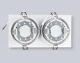 Светильник встраиваемый TN6612/2 WH белый IP44 GX53/2 max 15W 215*110*24