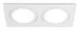 Светильник встраиваемый TN6612/2 WH белый IP44 GX53/2 max 15W 215*110*24