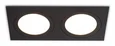 Светильник встраиваемый TN6615/2 BK черный IP44 GX53/2 max 15W 215*110*24