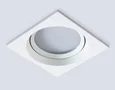 Встраиваемый поворотный точечный светильник GX53 TN6655 WH белый IP44 GX53 110*110*48