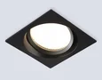 Встраиваемый поворотный точечный светильник GX53 TN6657 BK черный IP44 GX53 110*110*48