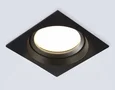 Встраиваемый поворотный точечный светильник GX53 TN6657 BK черный IP44 GX53 110*110*48