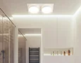 Светильник встраиваемый TN6711/2 WH белый IP44 GX53/2 max 15W 210*105*45