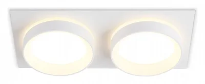 Светильник встраиваемый TN6711/2 WH белый IP44 GX53/2 max 15W 210*105*45