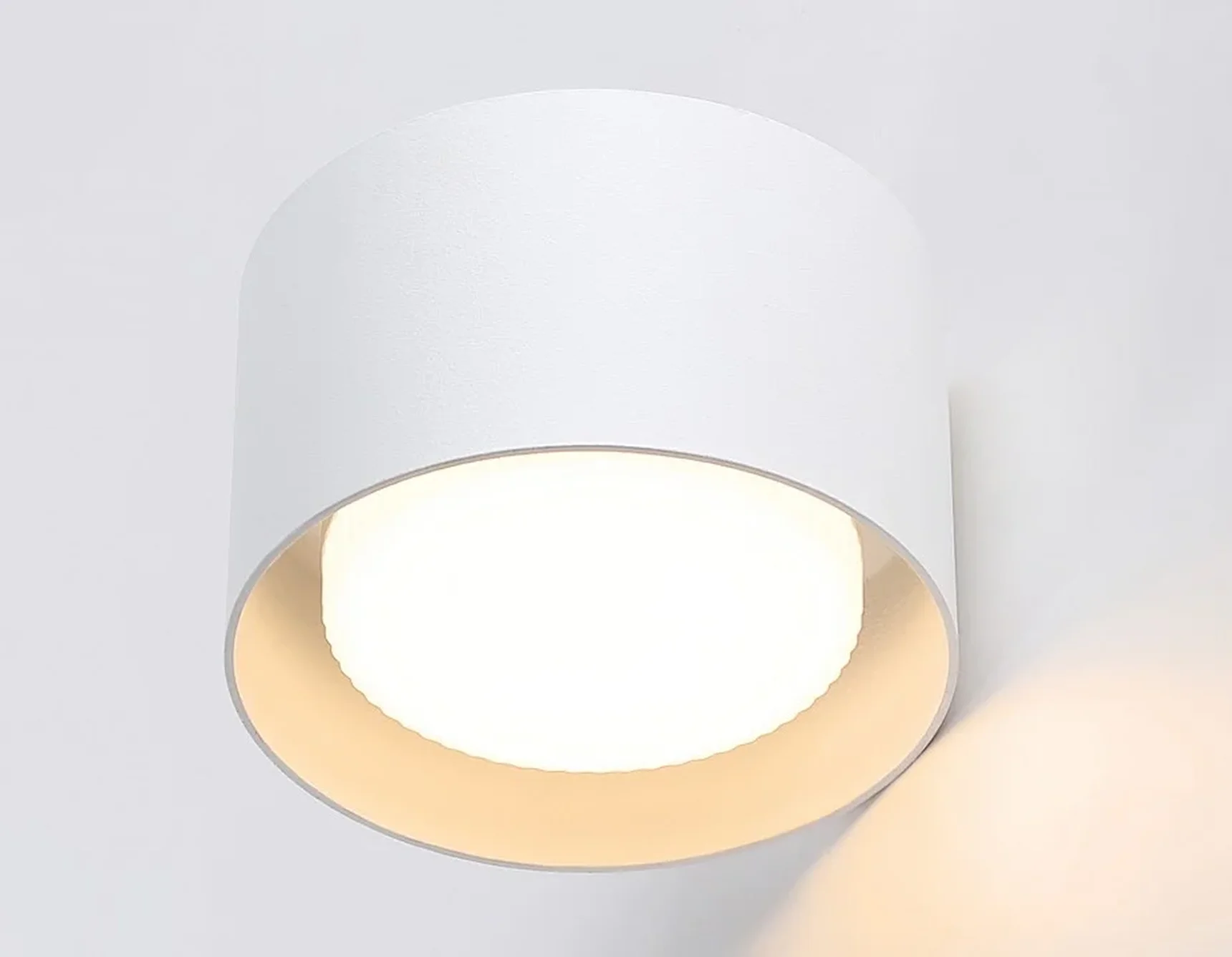 Светильник накладной TN70812 WH белый GX53 max 12W D85*60