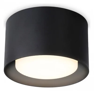 Светильник накладной TN70815 BK черный GX53 max 12W D85*60