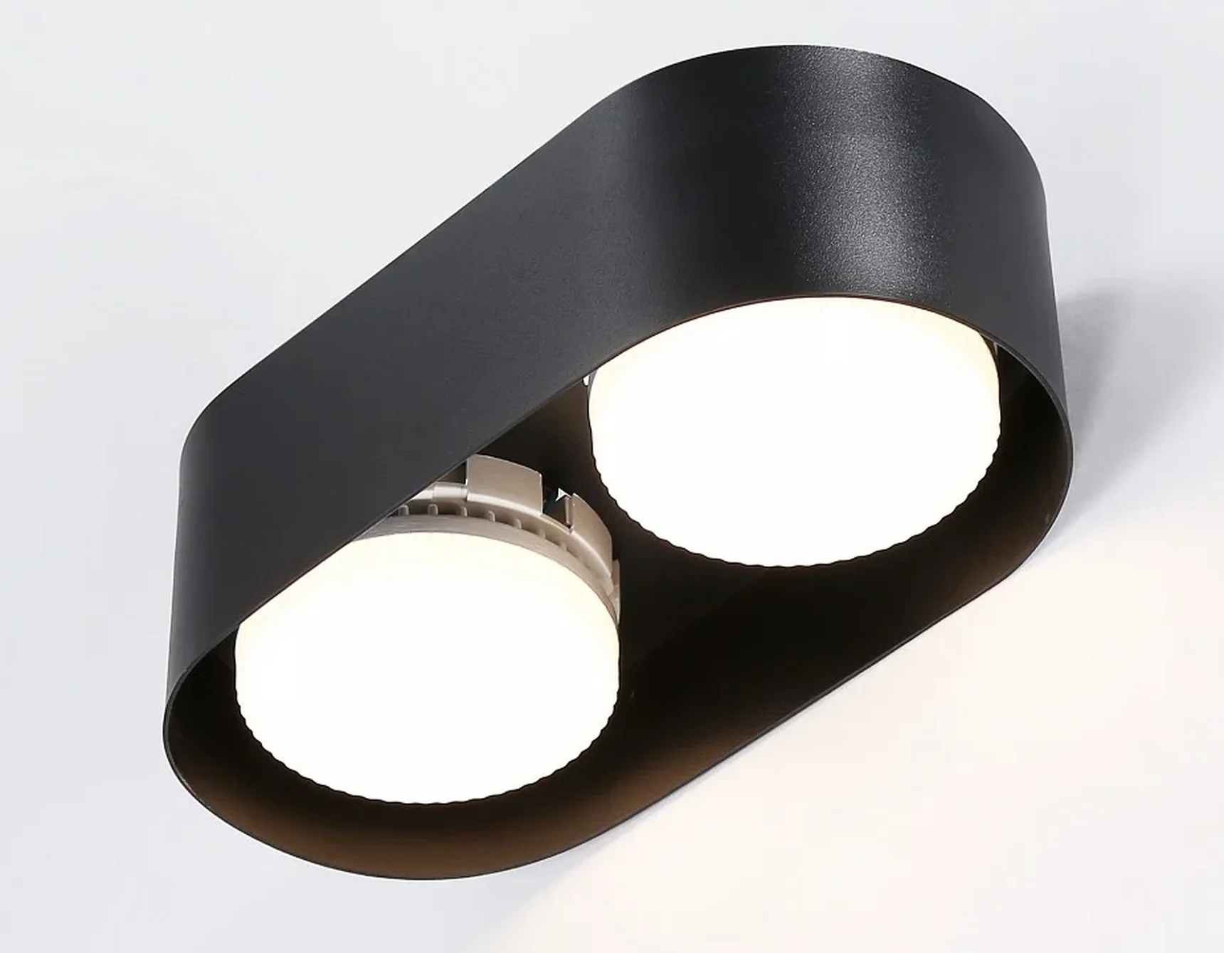 Светильник накладной TN70821/2 BK черный GX53/2 max 12W 200*100*60