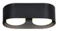 Светильник накладной TN70821/2 BK черный GX53/2 max 12W 200*100*60