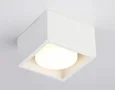 Светильник накладной TN70825 WH белый GX53 max 12W 100*100*60