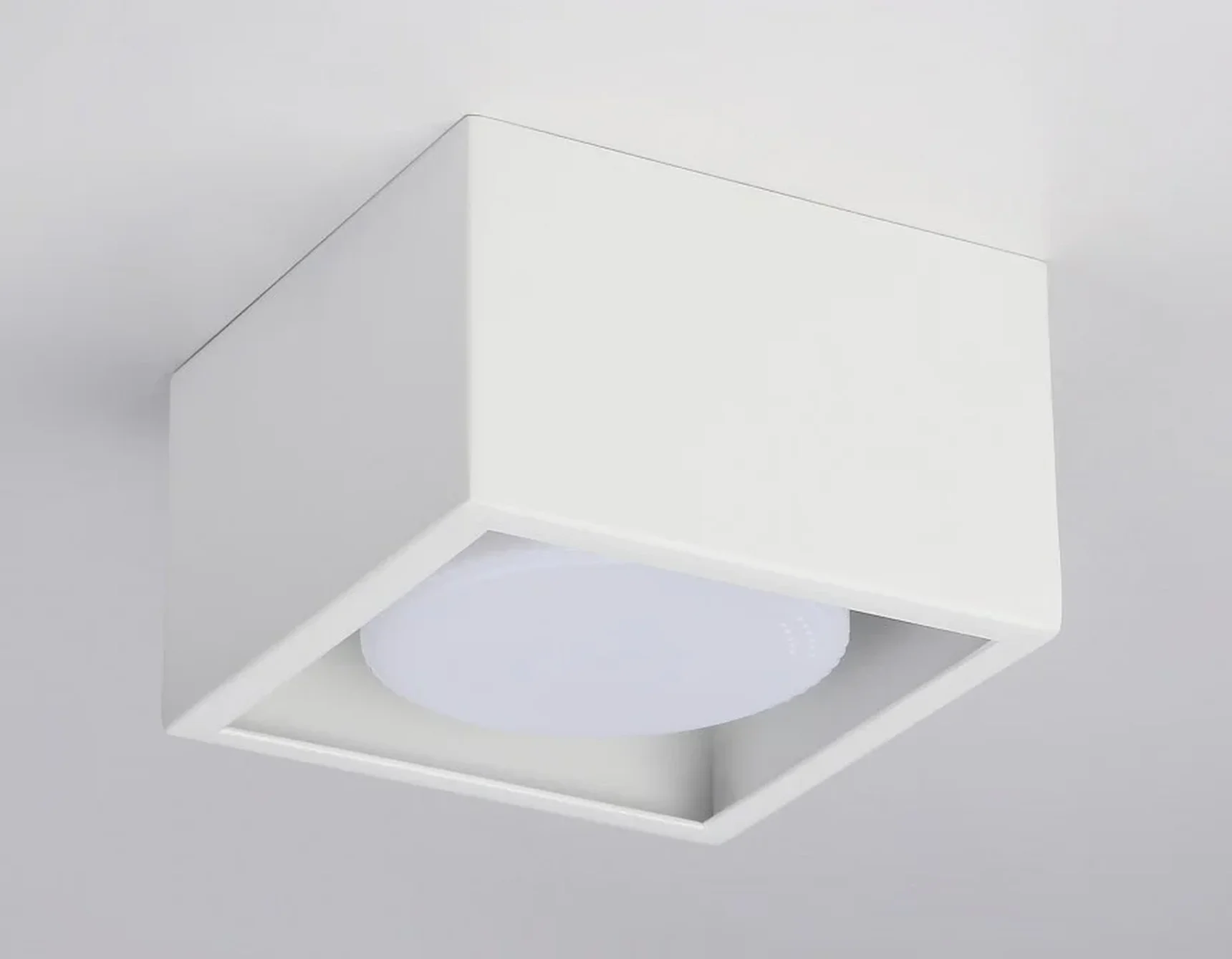 Светильник накладной TN70825 WH белый GX53 max 12W 100*100*60