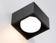 Светильник накладной TN70827 BK черный GX53 max 12W 100*100*60