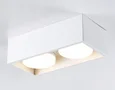 Светильник накладной TN70828/2 WH белый GX53/2 max 12W 200*100*60