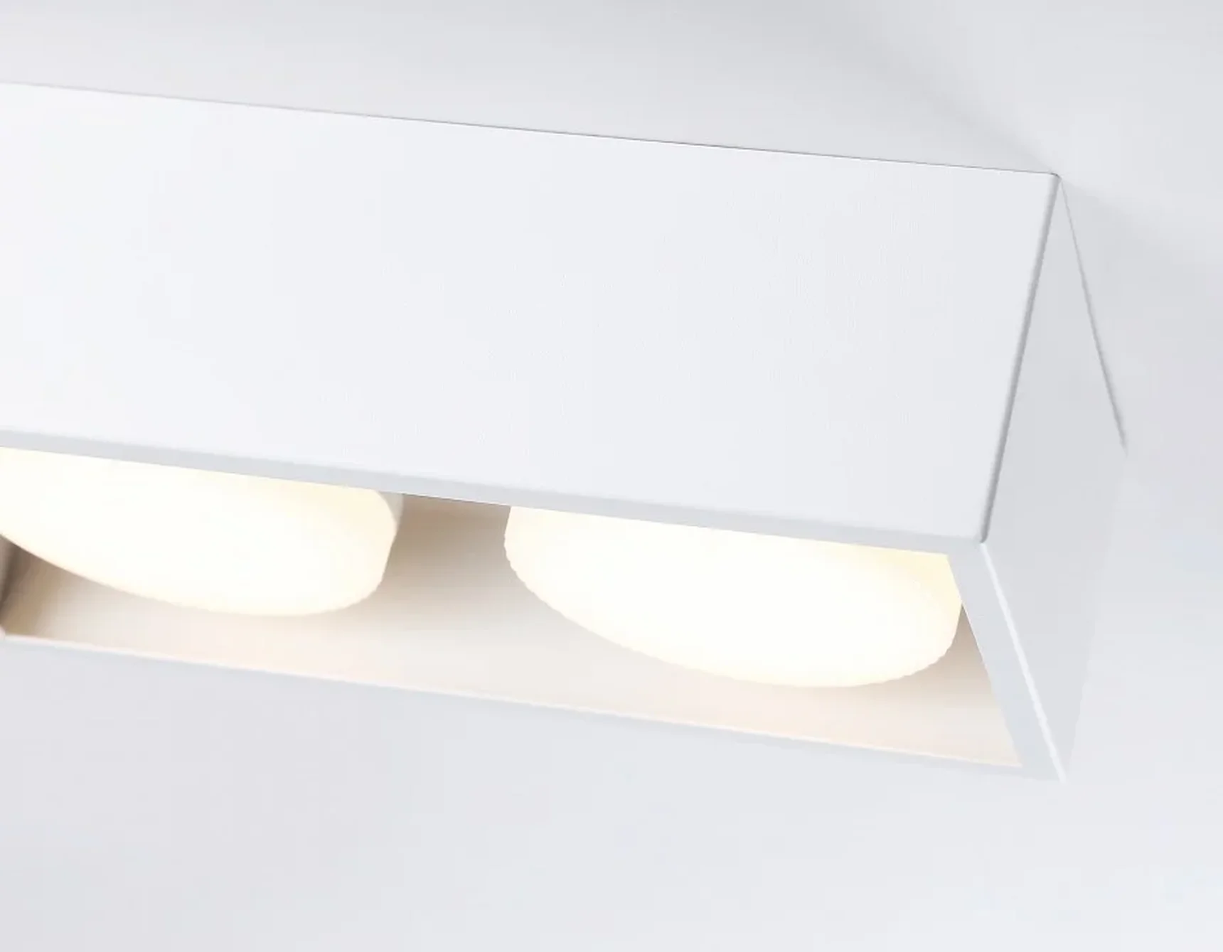Светильник накладной TN70828/2 WH белый GX53/2 max 12W 200*100*60