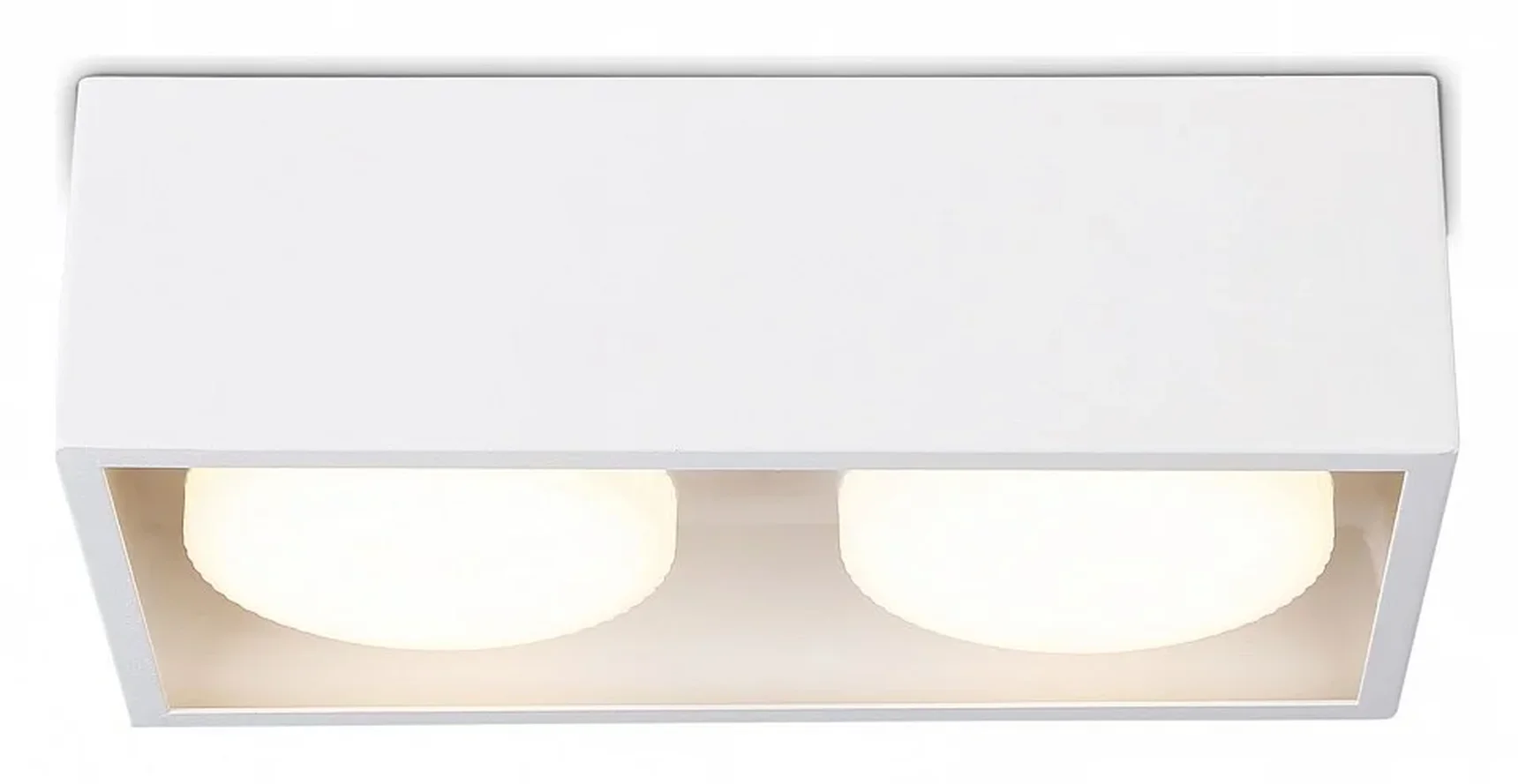 Светильник накладной TN70828/2 WH белый GX53/2 max 12W 200*100*60