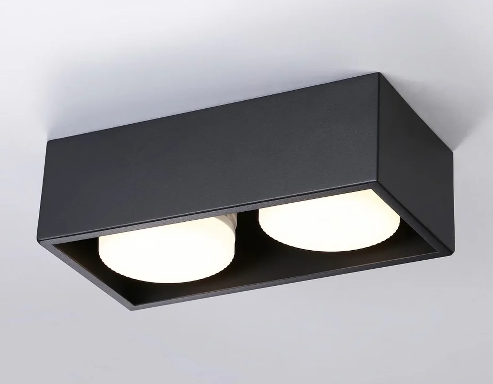 Светильник накладной TN70829/2 BK черный GX53/2 max 12W 200*100*60