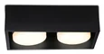 Светильник накладной TN70829/2 BK черный GX53/2 max 12W 200*100*60