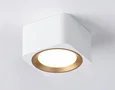 Светильник накладной TN70831 WH/GD белый/золото GX53 max 12W 96*96*60