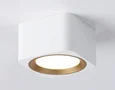 Светильник накладной TN70831 WH/GD белый/золото GX53 max 12W 96*96*60