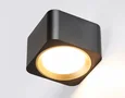 Светильник накладной TN70832 BK/GD черный/золото GX53 max 12W 96*96*60