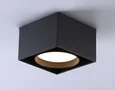 Светильник накладной TN70866 BK черный GX53 max 12W 95*95*62