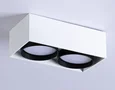 Светильник накладной TN70872/2 WH/BK белый/черный GX53/2 max 12W 185*92*62