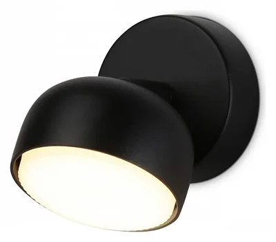 Светильник накладной TN71009 BK черный GX53 max 12W D80*90