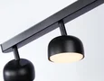Светильник накладной TN71018/3 BK черный GX53/3 max 12W 400*80*90