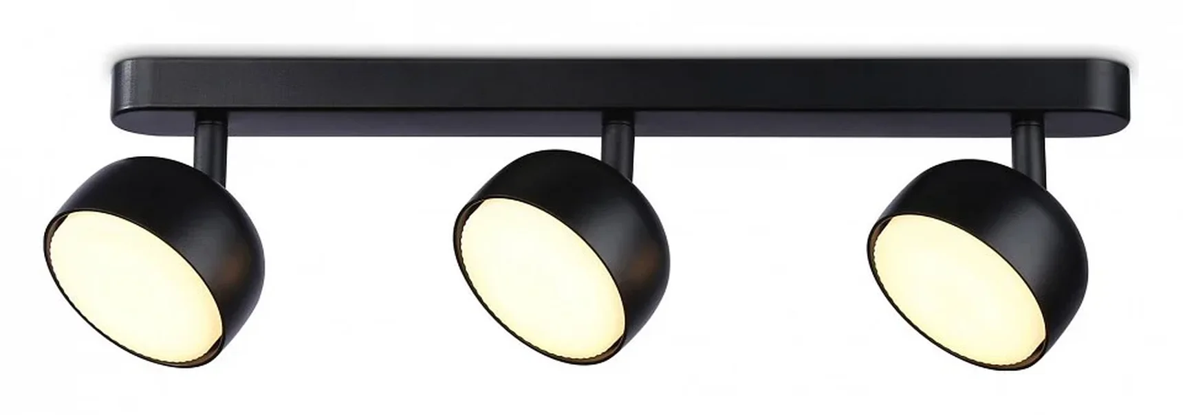 Светильник накладной TN71018/3 BK черный GX53/3 max 12W 400*80*90