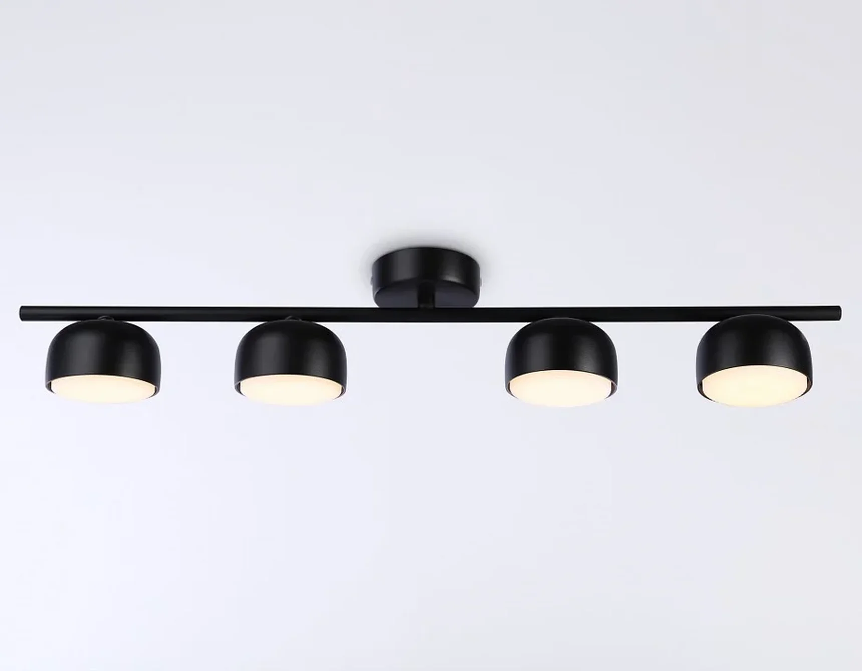 Светильник накладной TN71029/4 BK черный GX53/4 max 12W 600*80*140