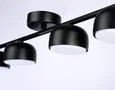 Светильник накладной TN71029/4 BK черный GX53/4 max 12W 600*80*140